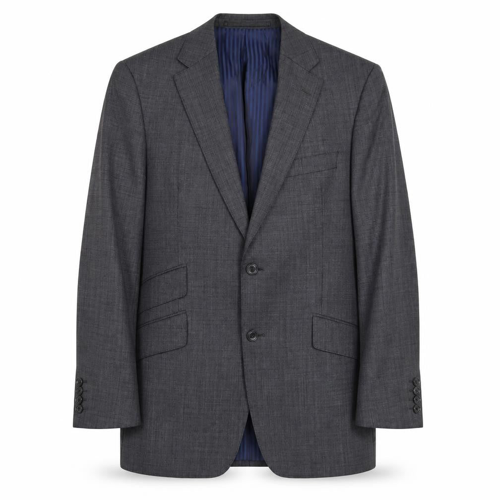 Marks & Spencer Mens Grey Polyester Jacket Suit Jacket Size 40 Regular