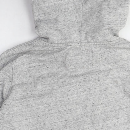 Hollister Womens Grey Pullover Hoodie L