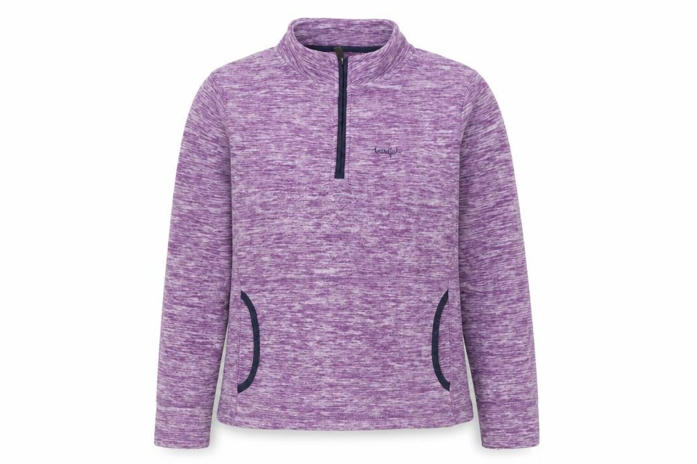 Mountain Warehouse Women's Purple Henley Sweatshirt M