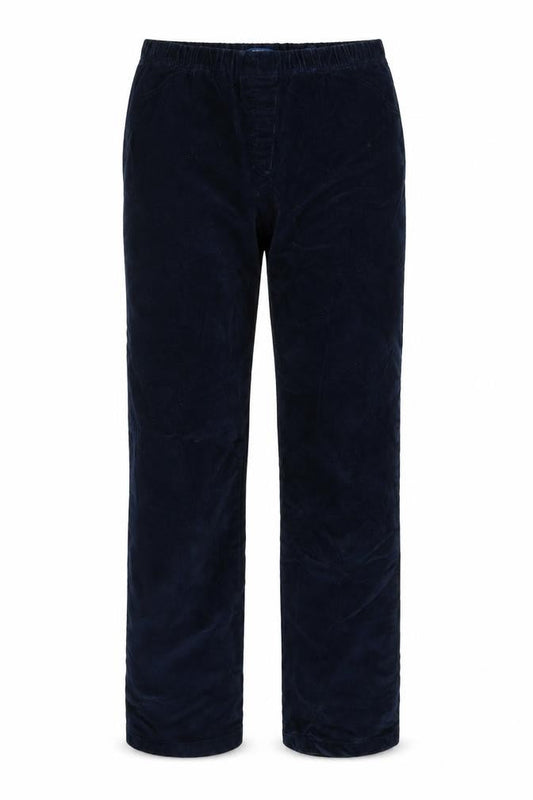 Cotton Traders Mens Blue Cotton Trousers Size 28 in L28 in Regular