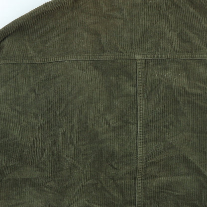 Topshop Womens Green Jacket Size 8 Button