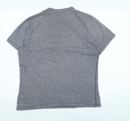 Next Womens Grey Cotton Blend Basic T-Shirt Size M Crew Neck - Game of Thrones