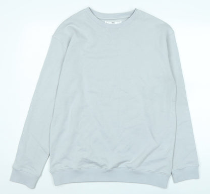 Marks & Spencer Girls Grey Polyester Pullover Sweatshirt Size 15-16 Years