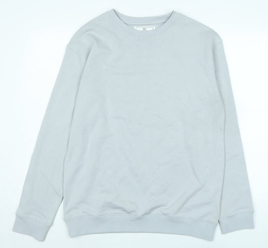 Marks and Spencer Girls Grey Polyester Pullover Sweatshirt Size 15-16 Years