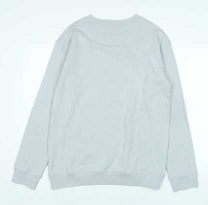 Marks & Spencer Girls Grey Polyester Pullover Sweatshirt Size 15-16 Years