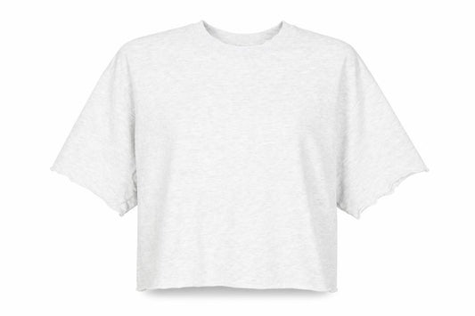 Zara Womens Grey Cotton Pullover Sweatshirt Size M Pullover - Raw Hem