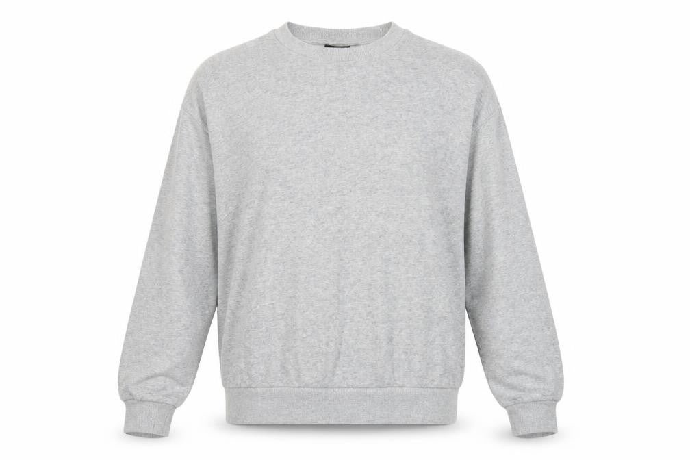 ASOS Womens Grey Cotton Pullover Sweatshirt Size M Pullover