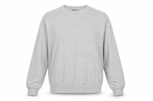 ASOS Womens Grey Cotton Pullover Sweatshirt Size M Pullover
