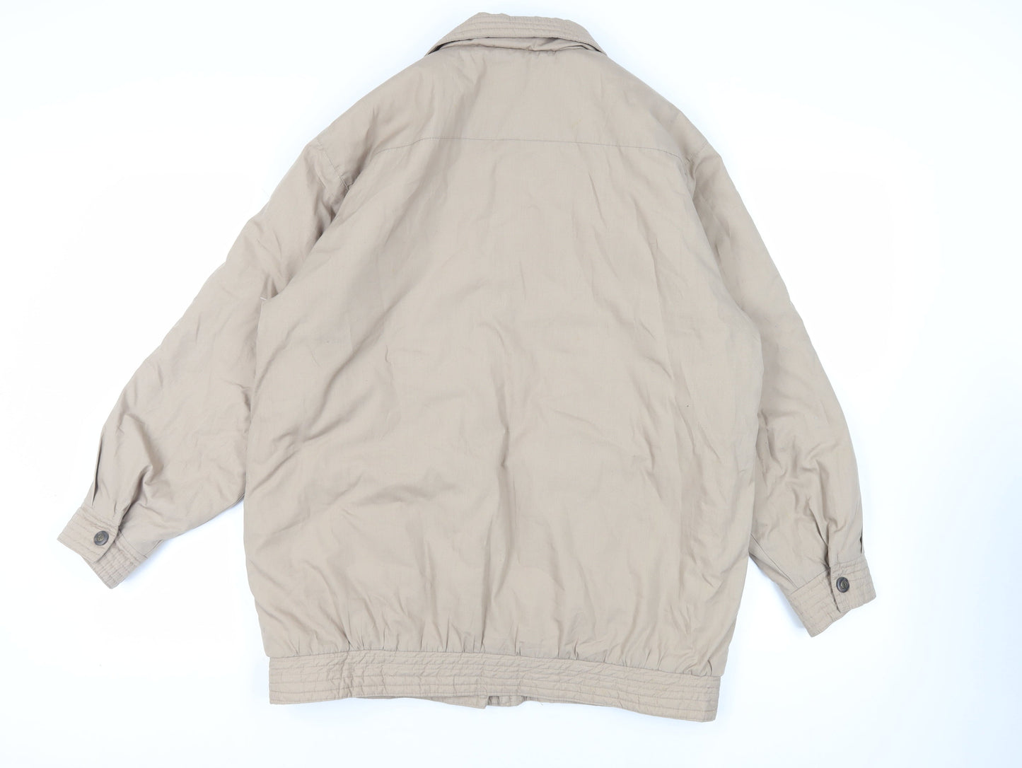 Eleganzé Womens Beige Jacket Size M Zip