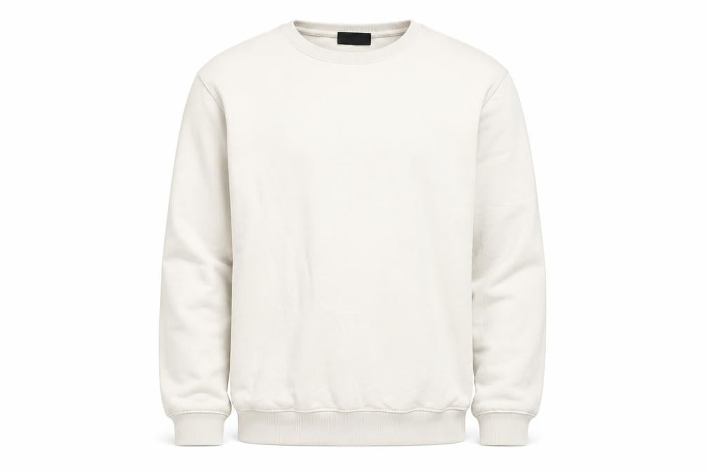 H&M Mens Beige Cotton Pullover Sweatshirt Size M