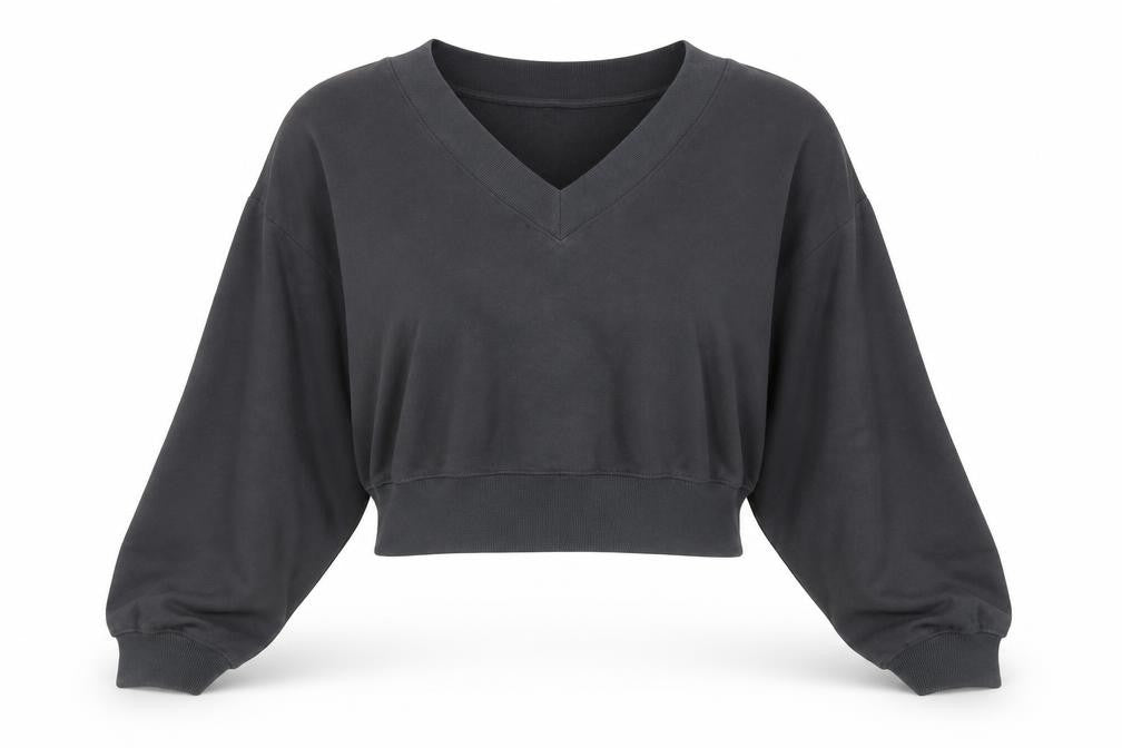H&M Womens Grey Cotton Pullover Sweatshirt Size S Pullover