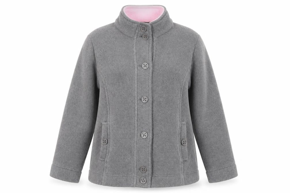 Marks & Spencer Womens Grey Jacket Size 18 Button