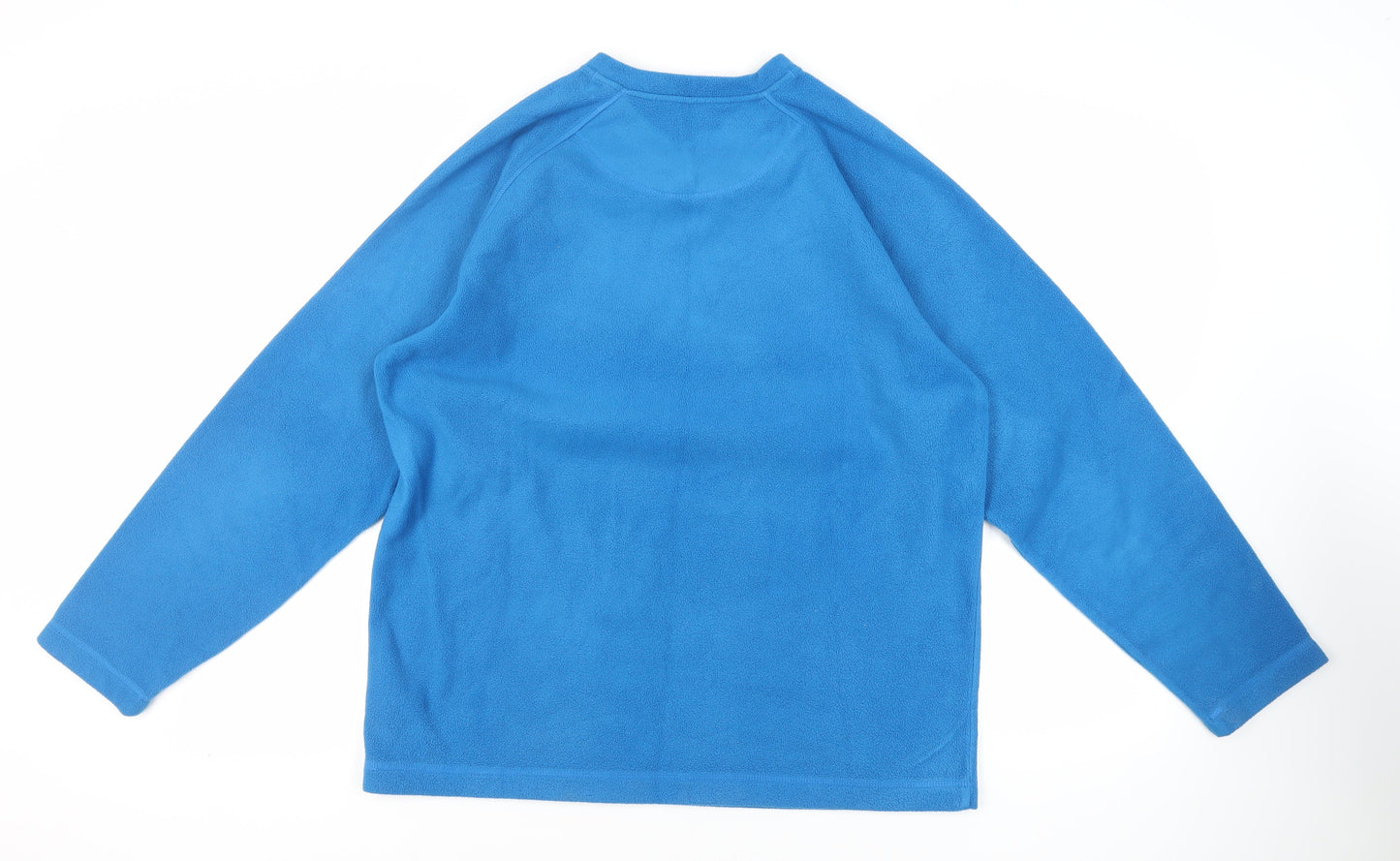 Blue Harbour Mens Blue Polyester Pullover Sweatshirt Size L