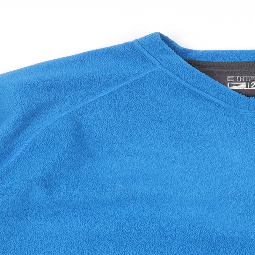 Blue Harbour Mens Blue Polyester Pullover Sweatshirt Size L