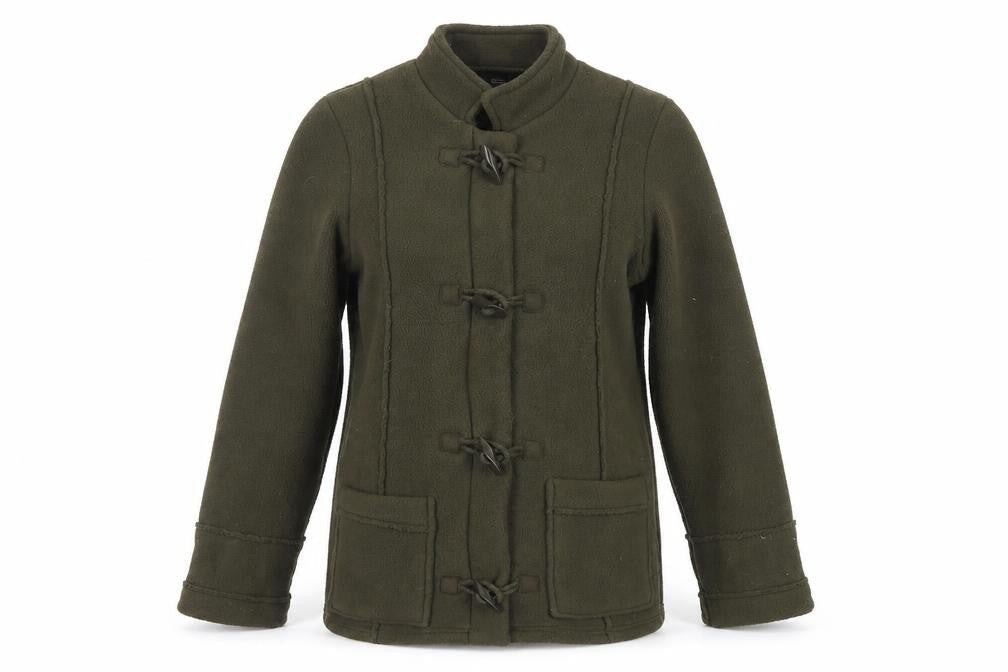 Marks and Spencer Womens Green Jacket Size 8 Zip