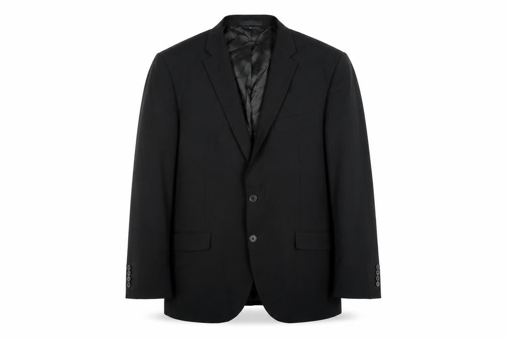 Autograph Mens Black Polyester Jacket Suit Jacket Size 42 Regular