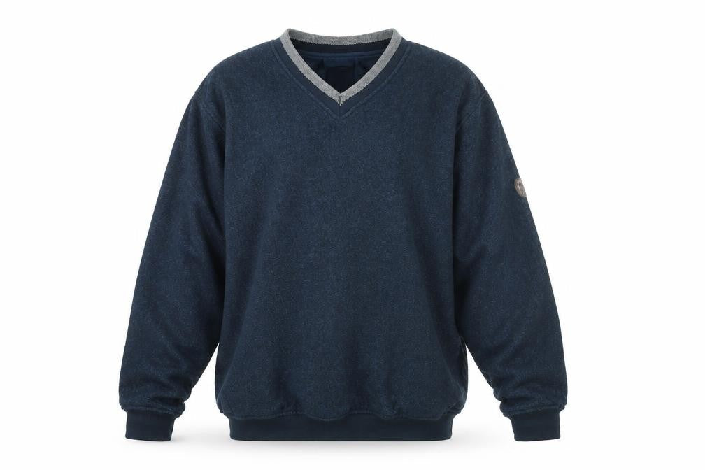 Paganica Mens Blue Polyester Pullover Sweatshirt Size M