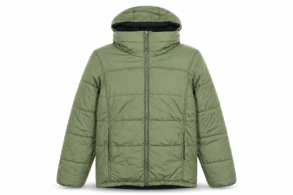 Didriksons Boys Green Puffer Jacket Coat Size 13 Years Zip