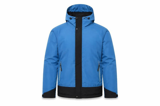 Five Centimetre Mens Blue Rain Coat Coat Size S Zip