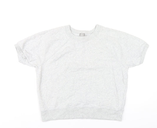Gap Womens Grey Cotton Pullover Sweatshirt Size M Pullover