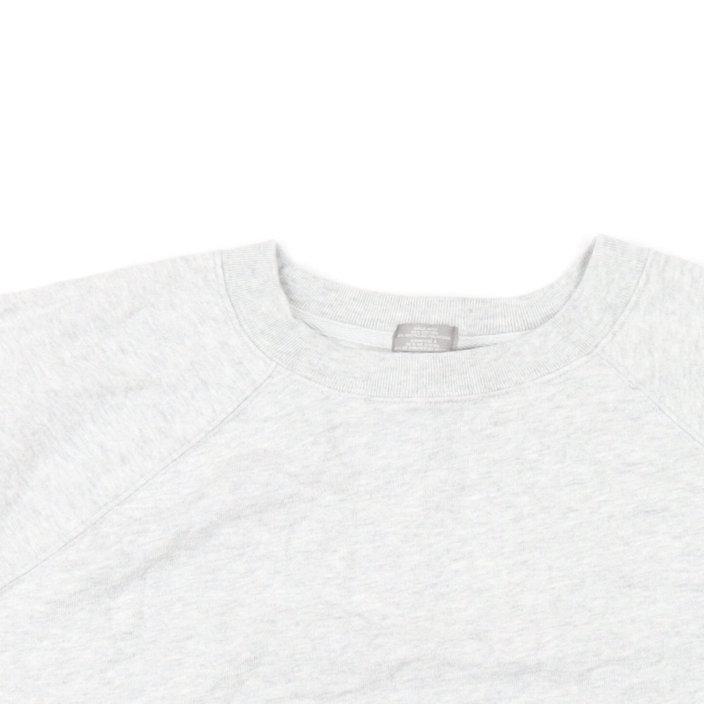 Gap Womens Grey Cotton Pullover Sweatshirt Size M Pullover