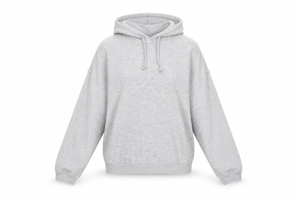 Brave Soul Womens Grey Cotton Pullover Hoodie Size S Pullover