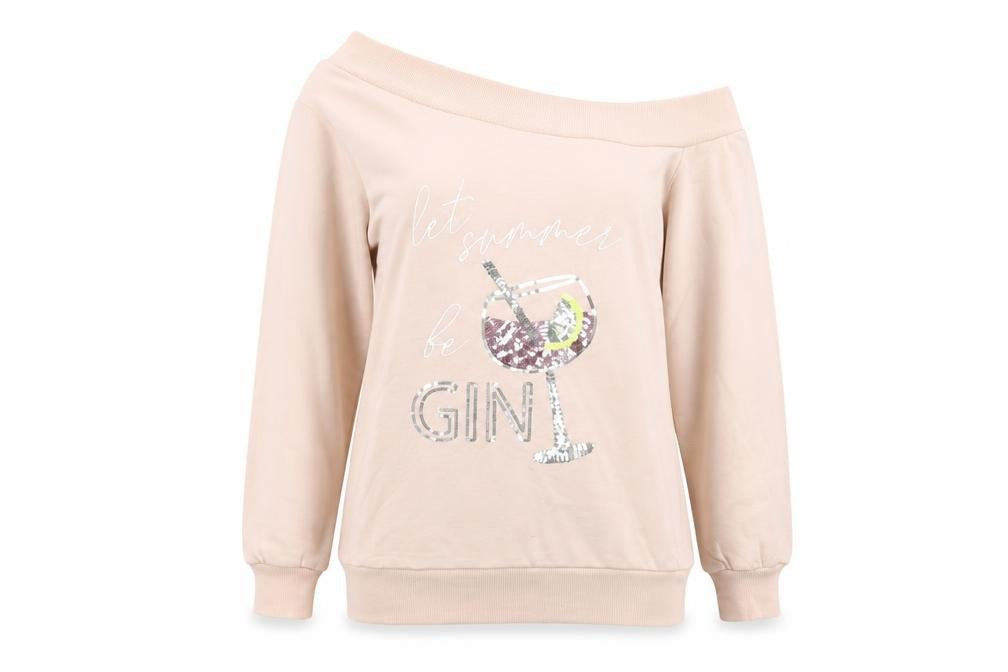 Lipsy Womens Pink Cotton Pullover Sweatshirt Size S Pullover