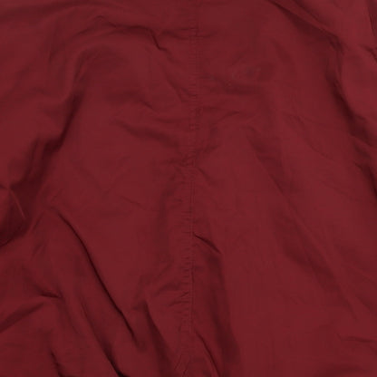 H&M Womens Red Jacket Size 8 Zip