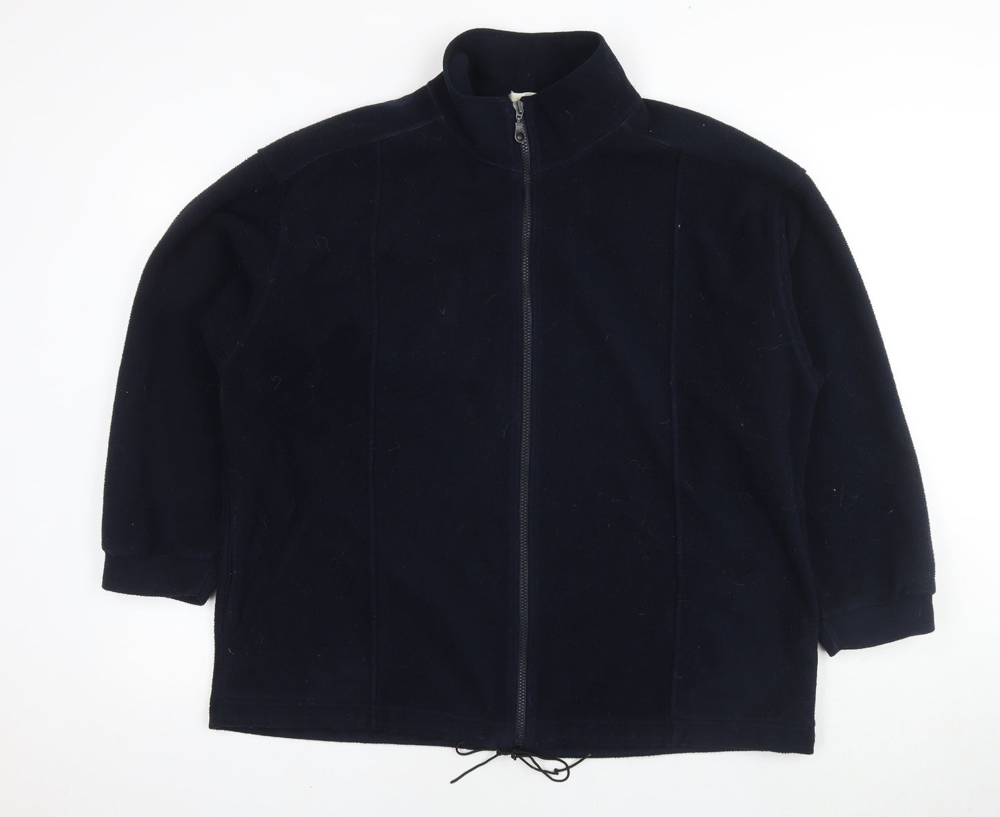 Marks and Spencer Womens Blue Jacket Size 18 Zip