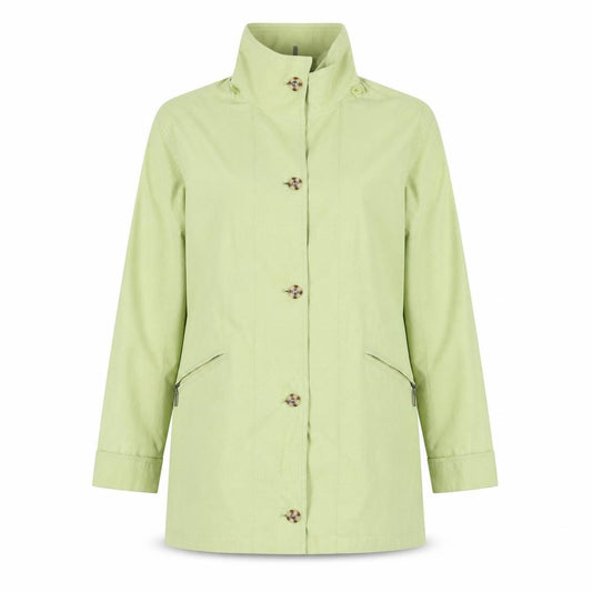 Astraka Womens Green Parka Jacket Size M Zip