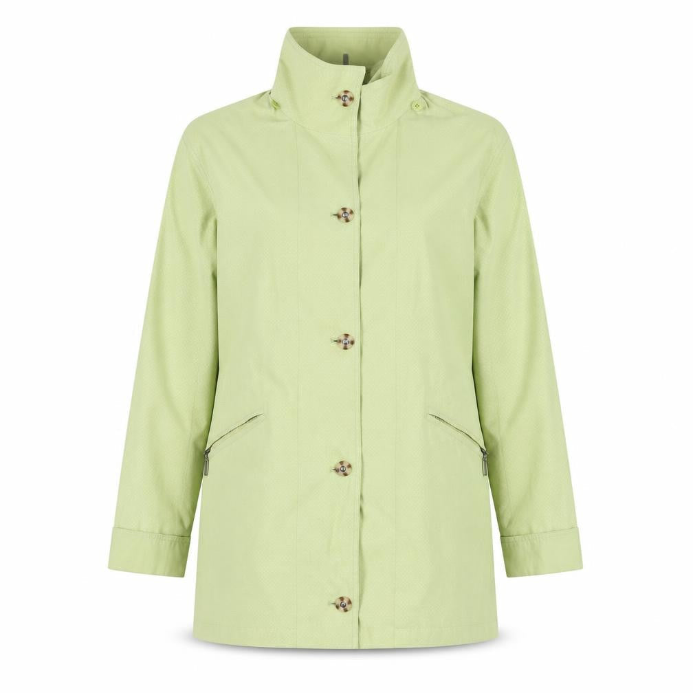 Astraka Womens Green Parka Jacket Size M Zip