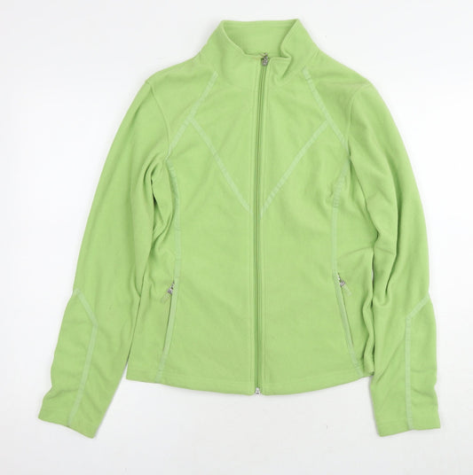 Daily Womens Green Jacket Size M Zip