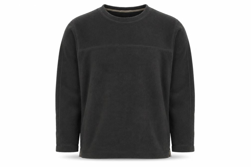 Easy Mens Grey Polyester Pullover Sweatshirt Size XL