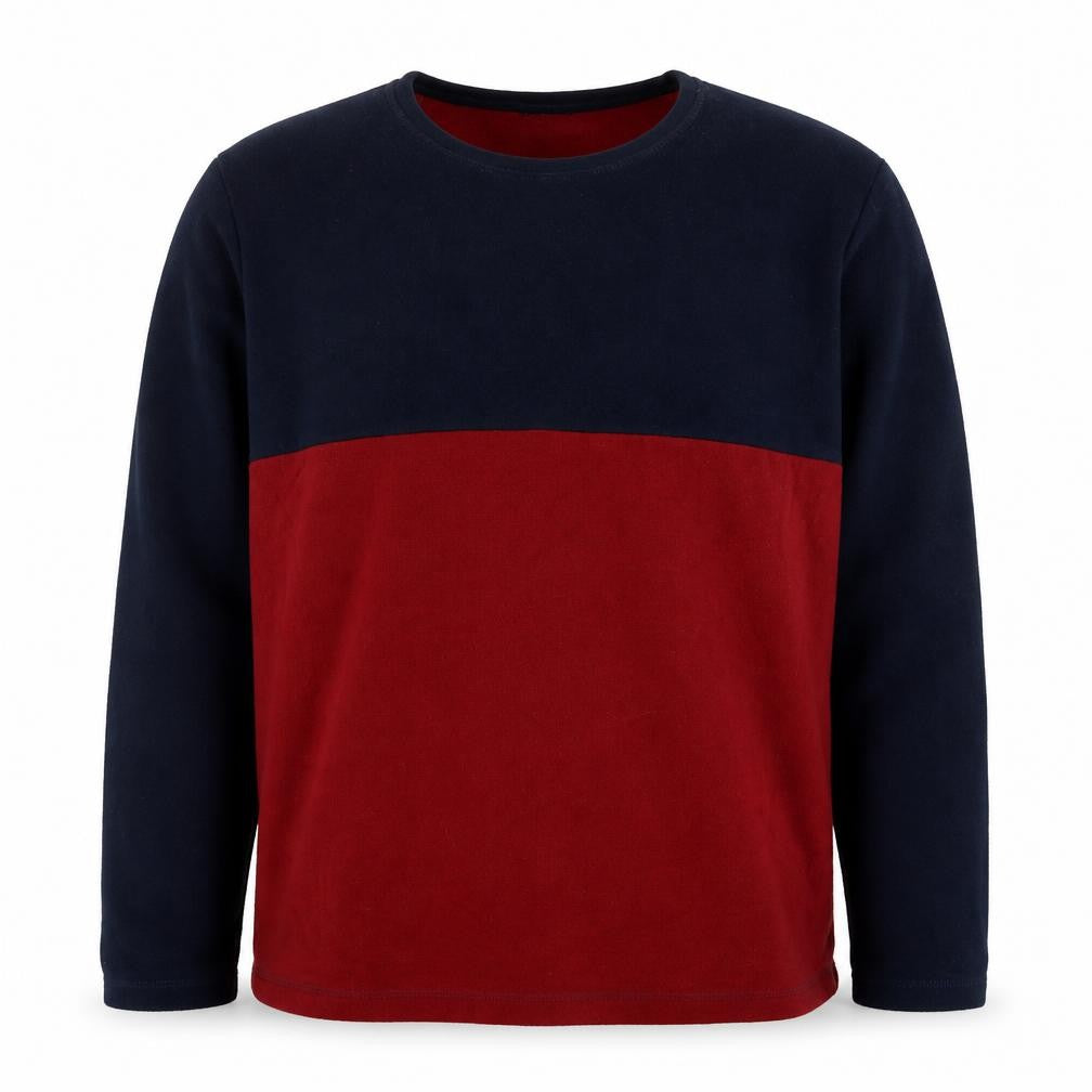 Livergy Mens Red Polyester Pullover Sweatshirt Size M