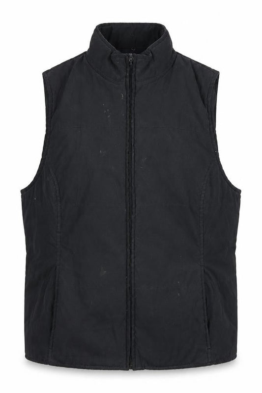 Debenhams Womens Black Gilet Waistcoat Size 16 Zip