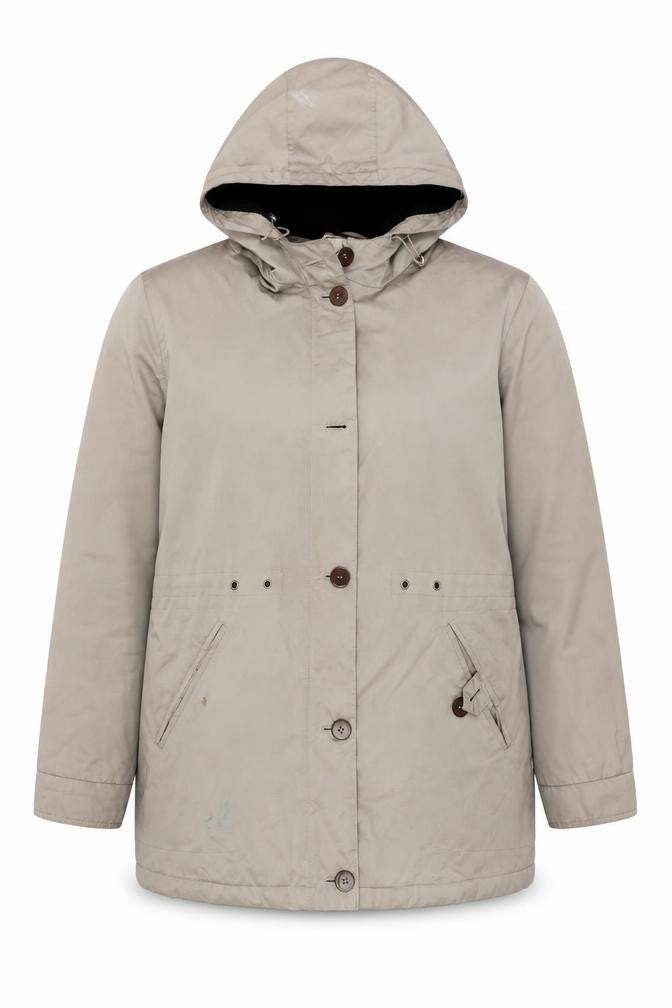 Four Seasons Womens Beige Jacket Size L Zip