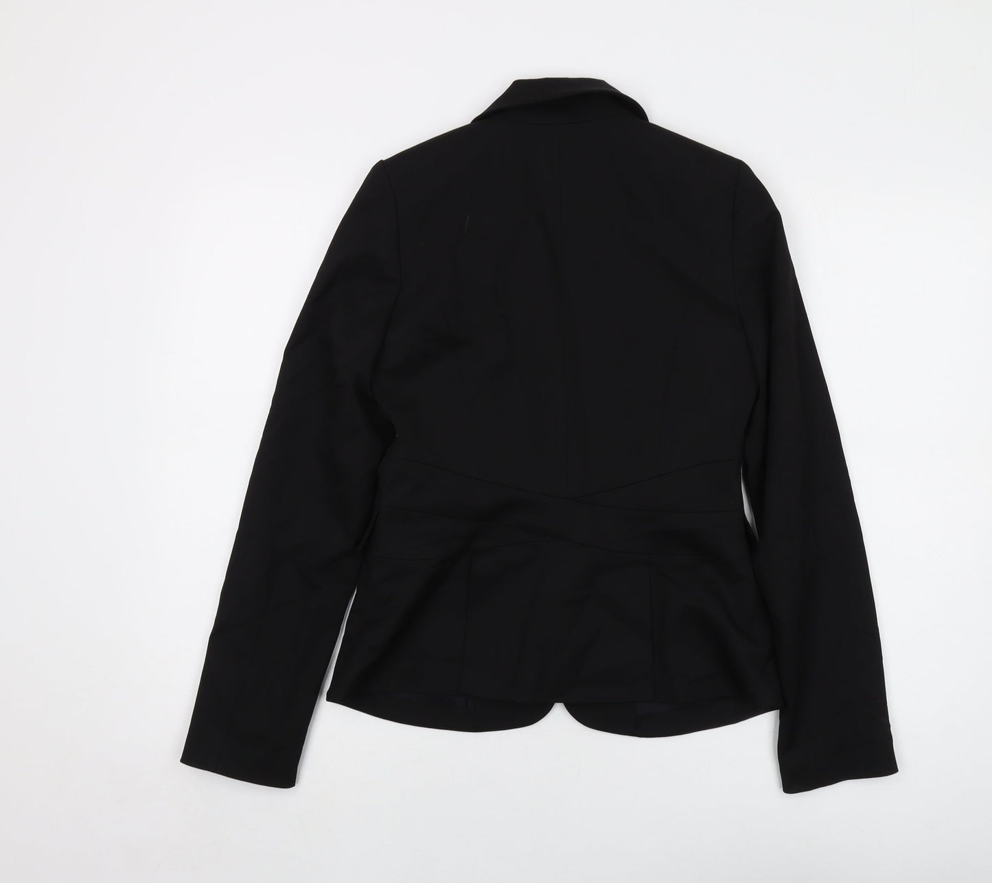 Warehouse Womens Black Jacket Size 10 Button
