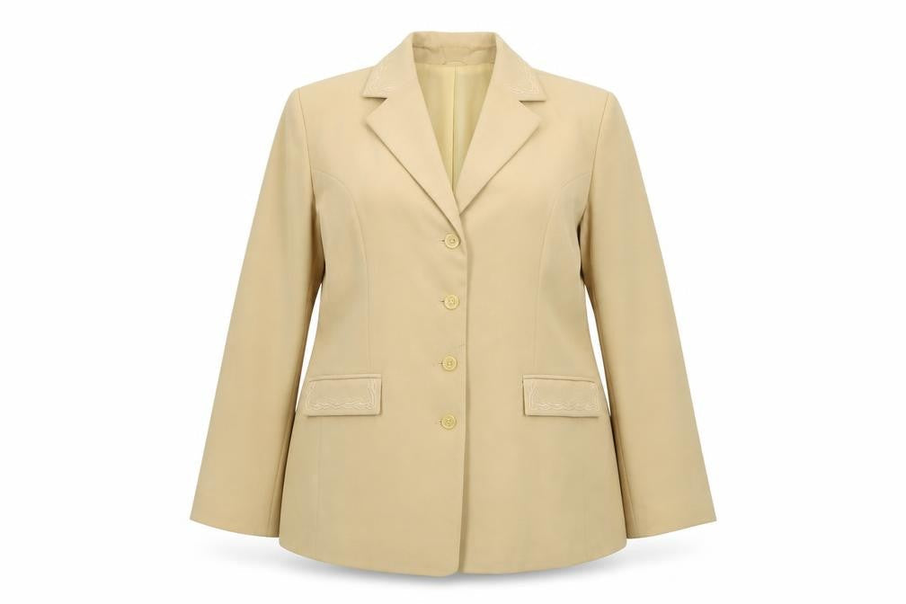 Bonmarché Womens Yellow Jacket Size 20 Button