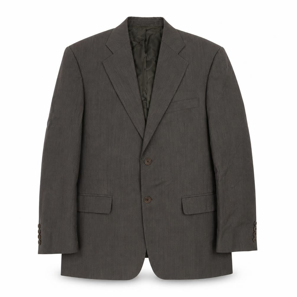 Marks & Spencer Mens Brown Wool Jacket Suit Jacket Size 38 Regular
