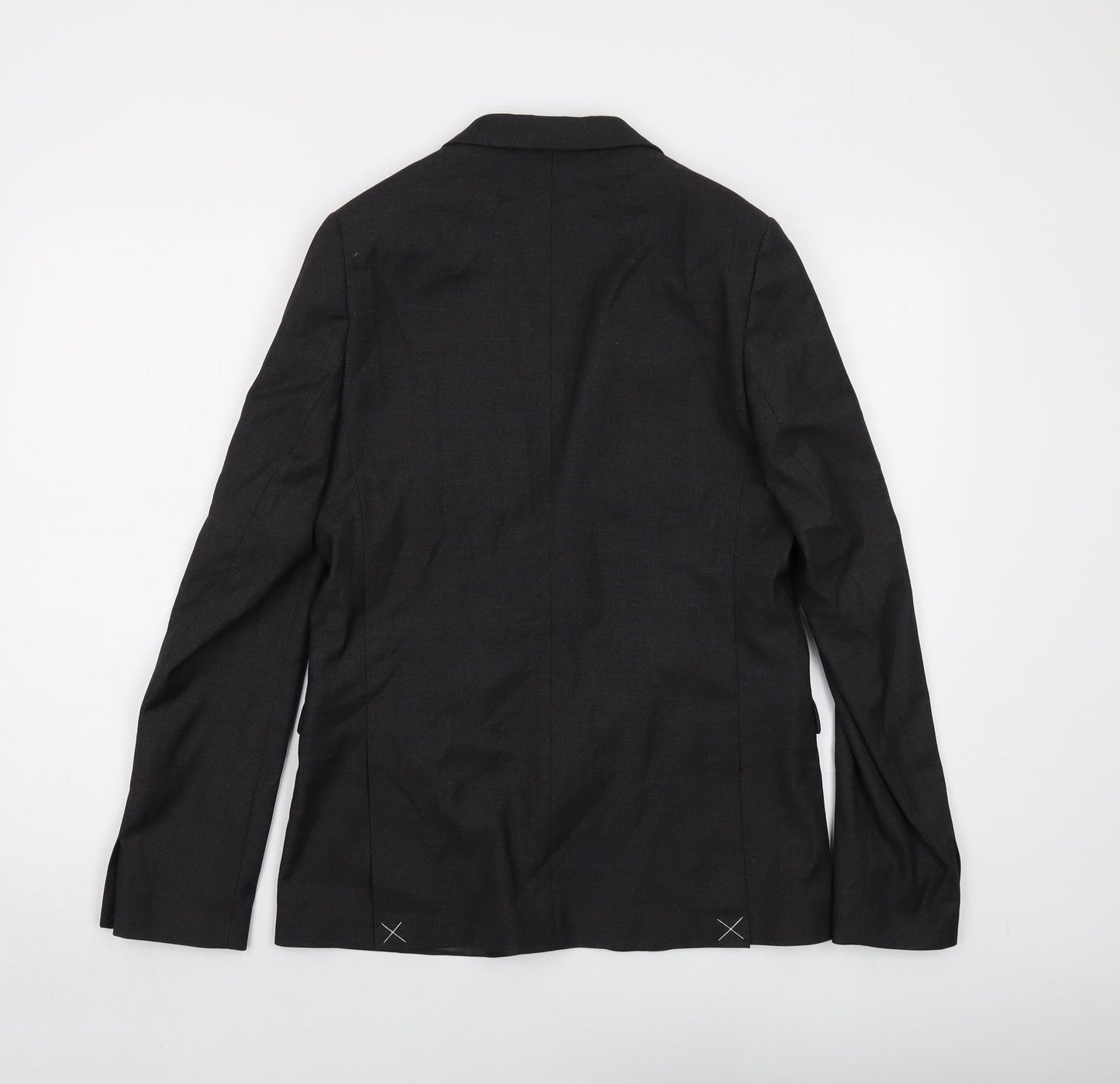 Marks and Spencer Boys Grey Jacket Size 14-15 Years Button