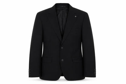 Zara Mens Black Wool Jacket Suit Jacket Size 42 Regular