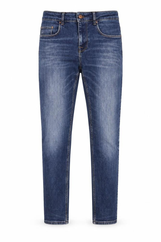 ASOS Mens Blue Cotton Skinny Jeans Size 29 in L30 in Regular Button