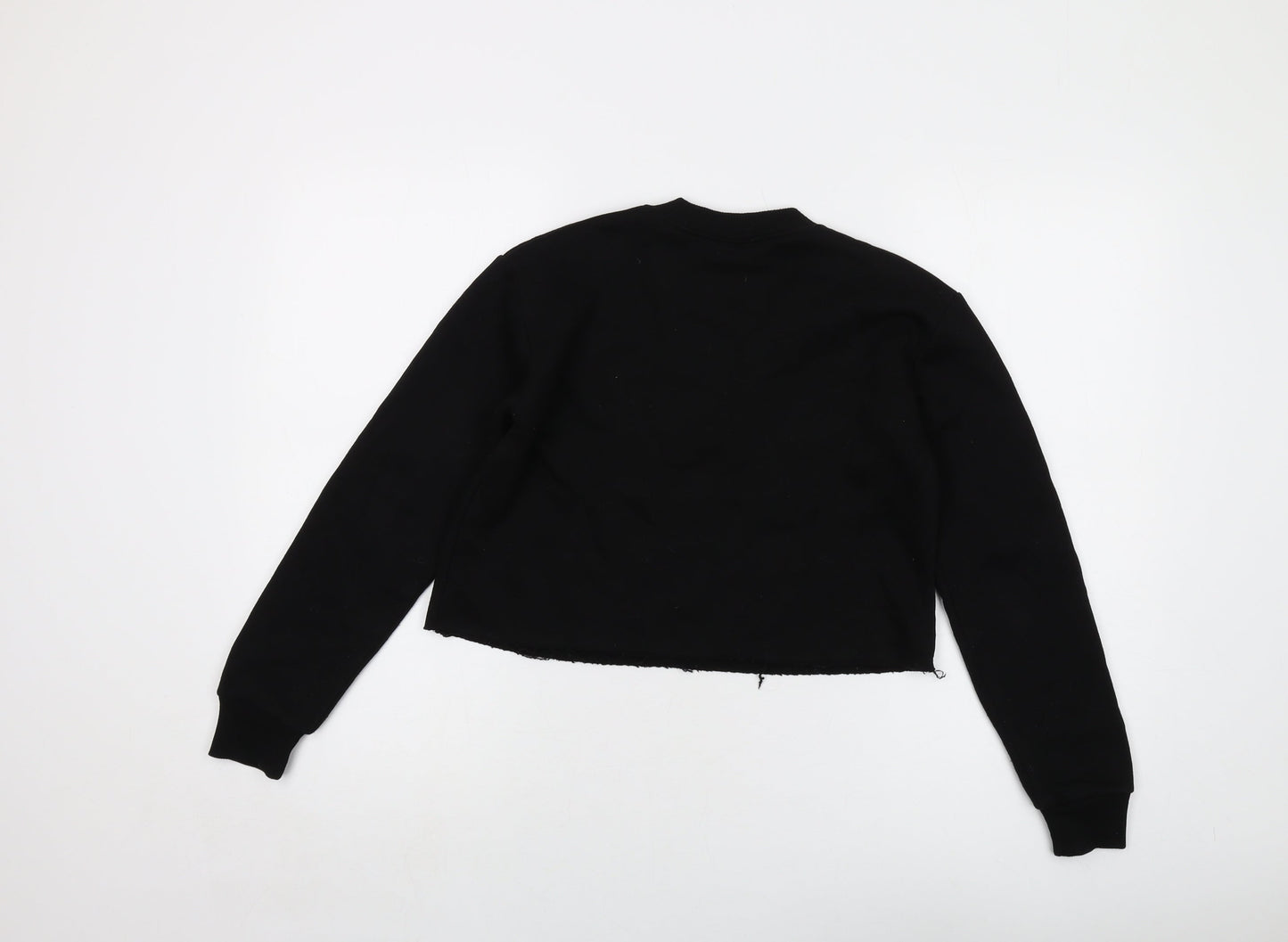Austin Texas Womens Black Polyester Pullover Sweatshirt Size 4 Pullover