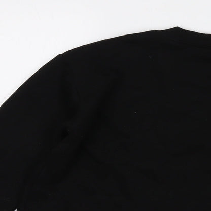 Austin Texas Womens Black Polyester Pullover Sweatshirt Size 4 Pullover