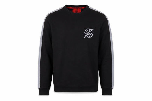 DFND Mens Black Cotton Pullover Sweatshirt Size M