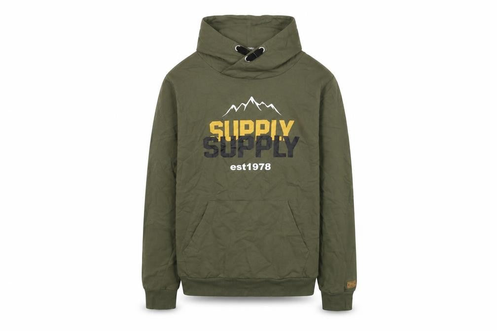 KappAhl Boys Green Cotton Pullover Sweatshirt Size 14-15 Years Pullover