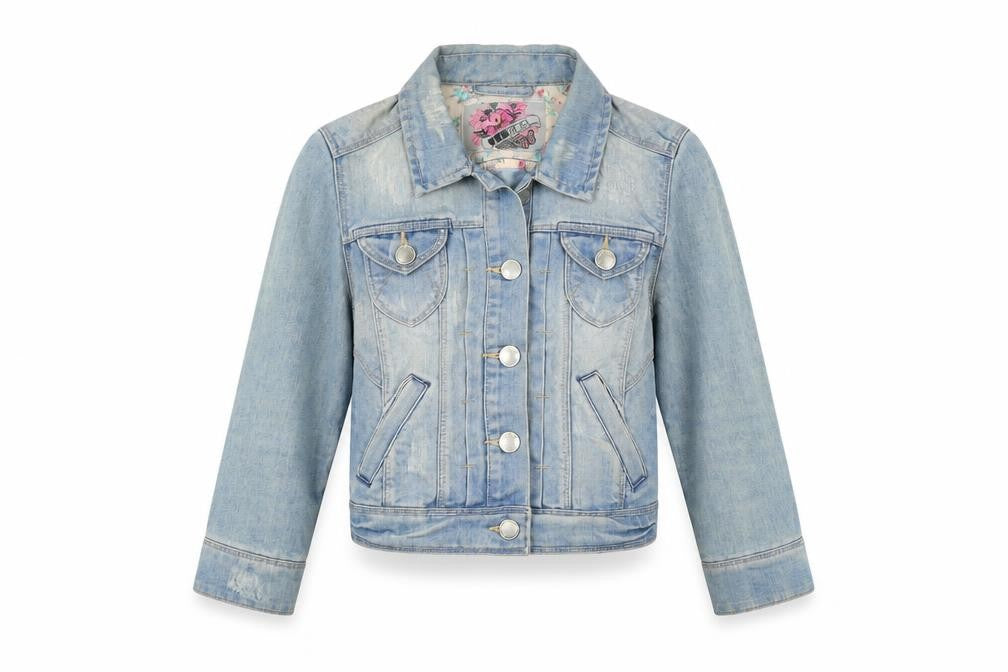 New Look Womens Blue Jacket Size 8 Button
