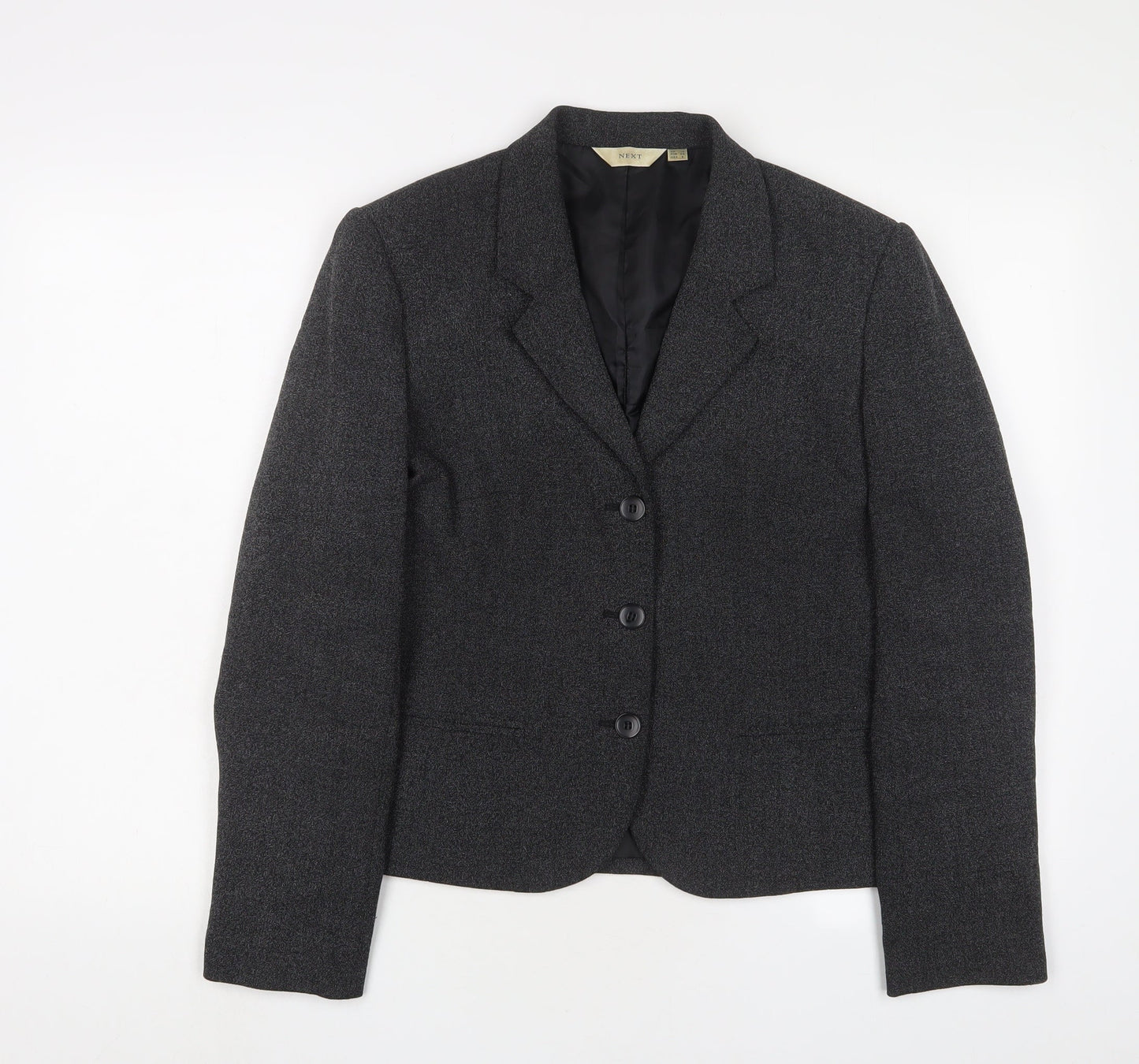 NEXT Womens Grey Jacket Blazer Size 12 Button