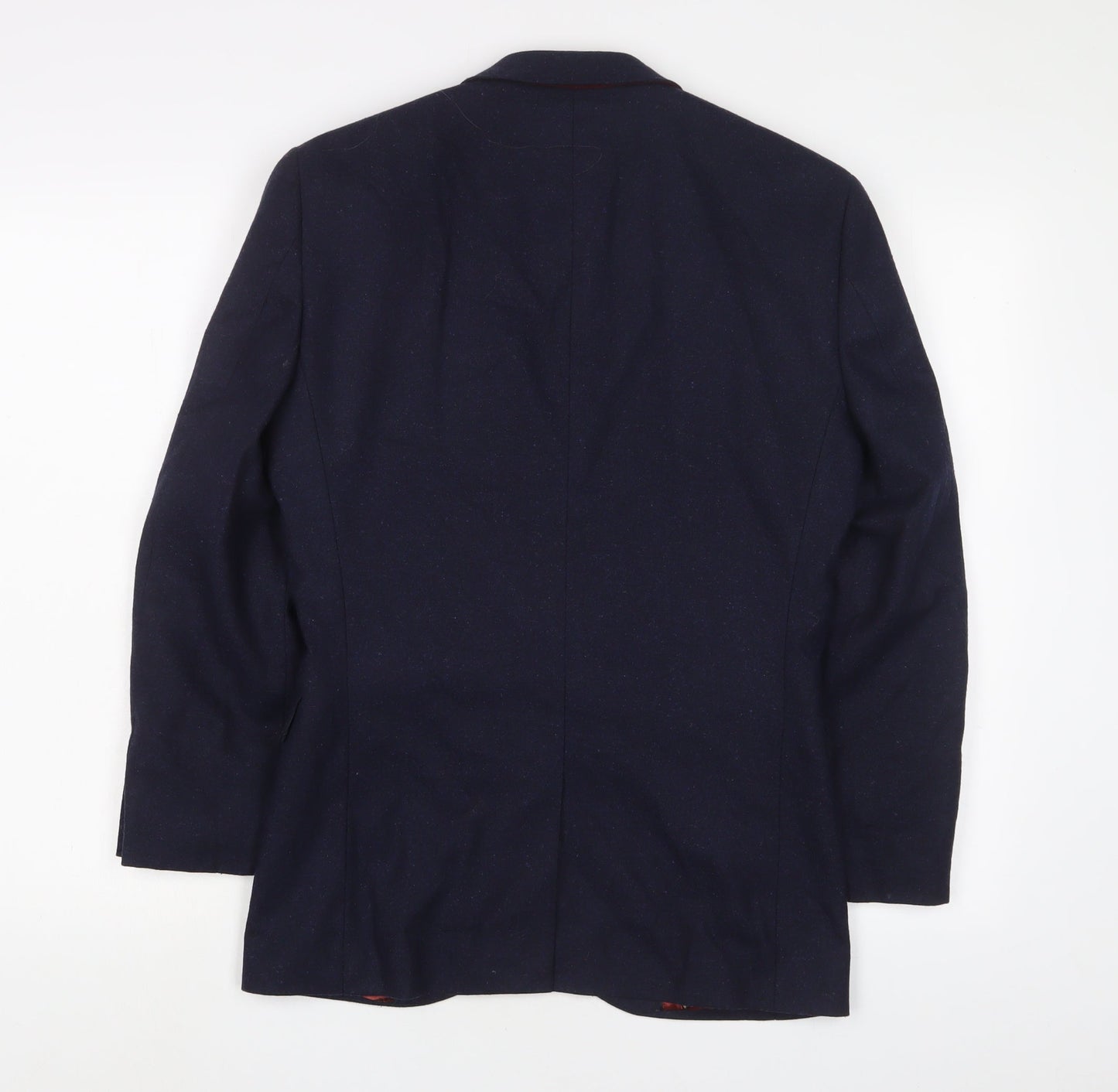 NEXT Mens Blue Wool Jacket Suit Jacket Size 34 Regular
