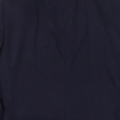 Next Mens Blue Wool Jacket Suit Jacket Size 34 Regular
